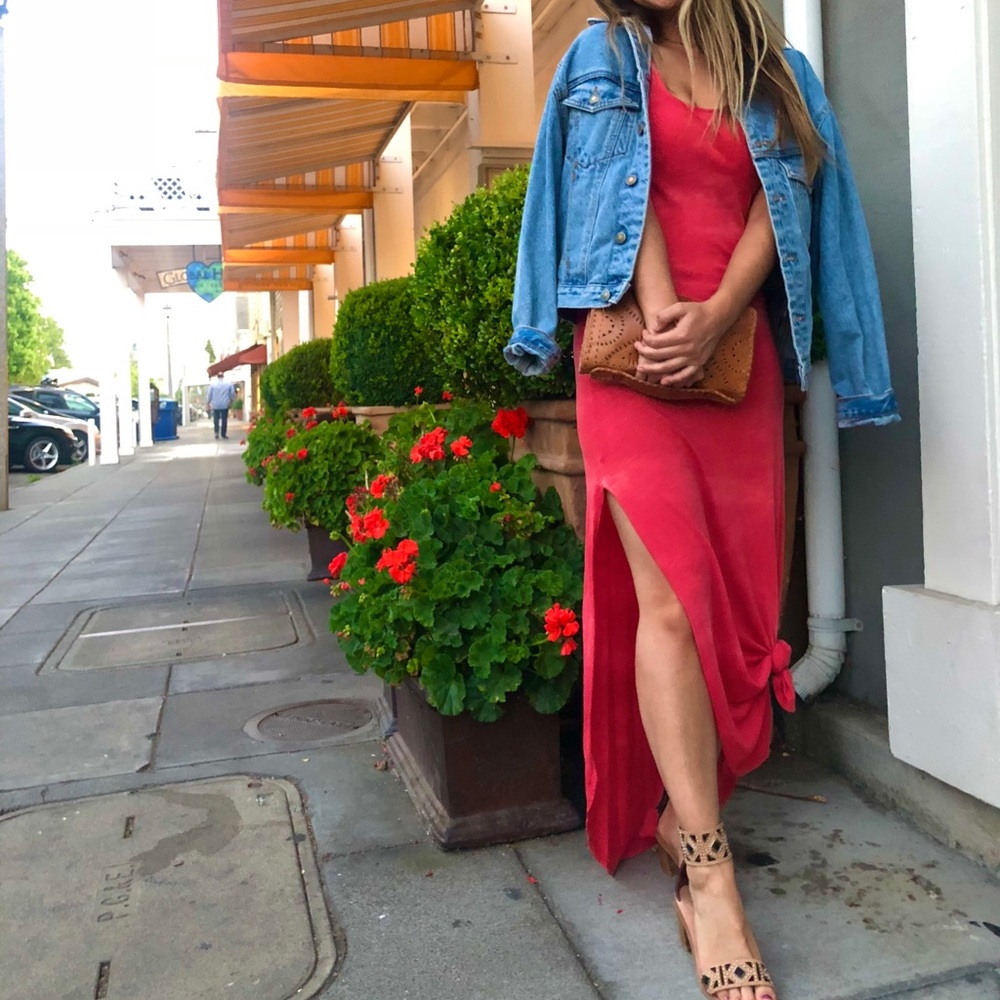 Free People pink dress